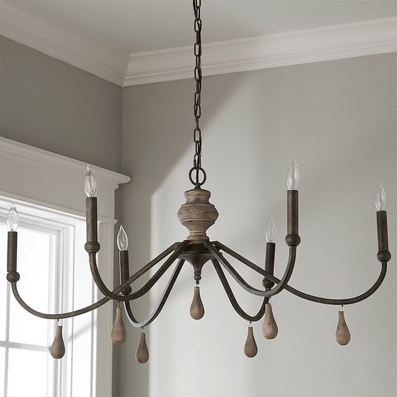 Villa B&B soft decoration retro chandelier