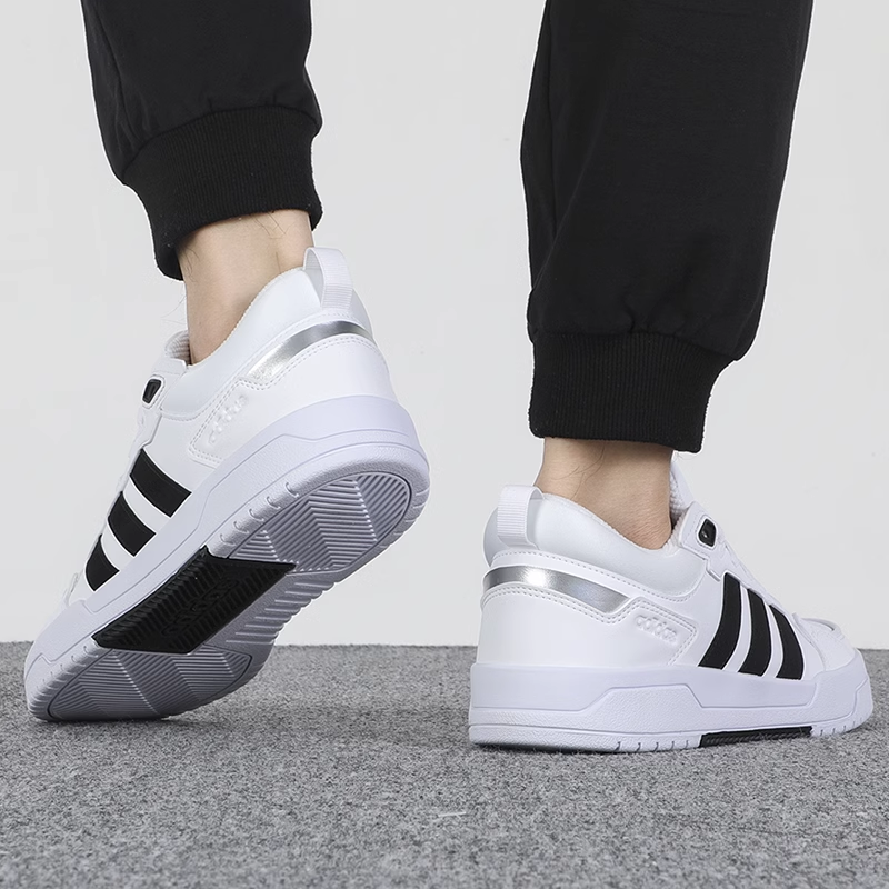 正品Adidas/阿迪达斯新款Neo 100DB男女运动轻便低帮板鞋GY7007 - 图1