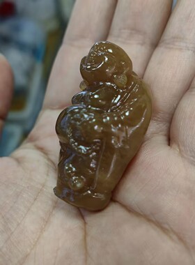玉阅珠宝女阿富汗天然吊坠