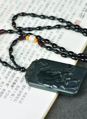 玉阅珠宝男女和田玉天然吊坠