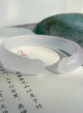 玉阅珠宝百搭女玛瑙天然手镯