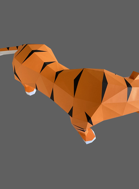 纸模摆设装饰简约大厅门店