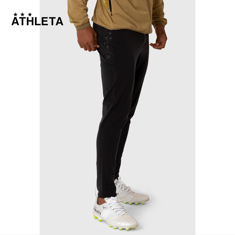 ATHLETA阿仕利塔运动长裤男吸汗透气束脚足球训练裤收腿裤02363 - 图0