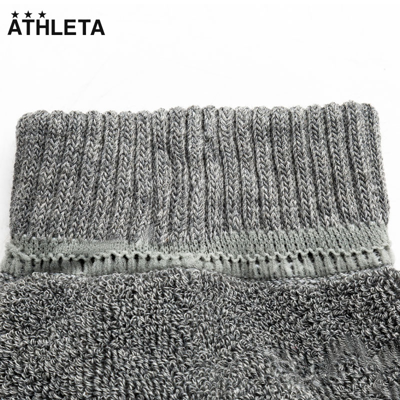 ATHLETA/阿仕利塔 毛巾底运动袜篮球透气缓震吸汗跑步足球训练袜 - 图2