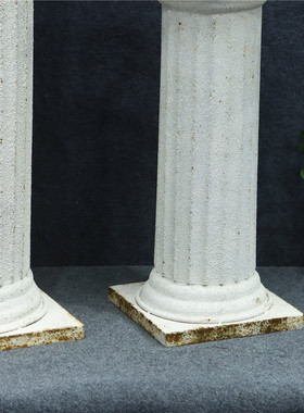 铁艺落地铁艺花架花台罗马柱花台