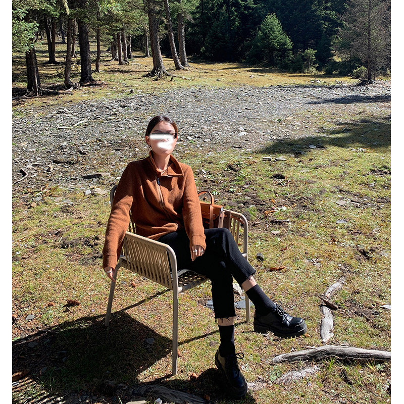 150加厚加绒牛仔裤女八分145 莎塔俪牛仔裤