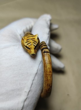 虎年生肖本命年野生鸡血金刚藤手镯情侣男女生日情人节宝宝手环