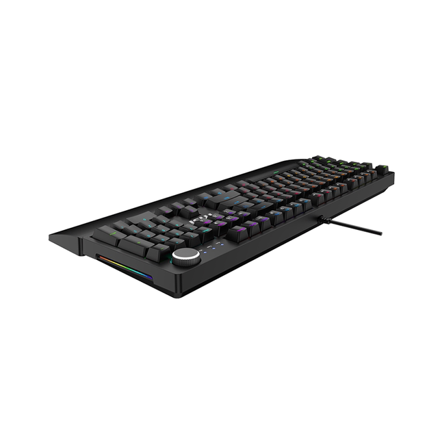 MSI GK320 wired mechanical keyboard with handrest
