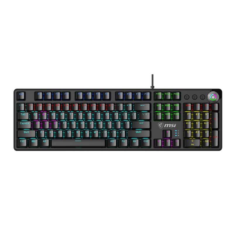 MSI微星新品GK50Z V2机械键盘鼠标套装游戏办公热插拔轴电脑电竞-图3