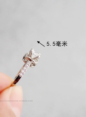 轻奢风八心八箭婚礼仪式戒指新品