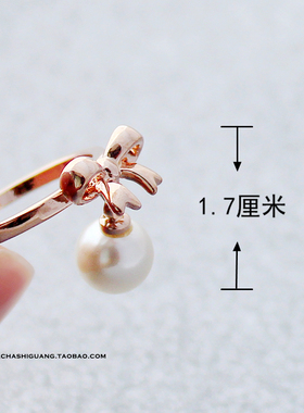 韩版饰品现货珍珠戒指