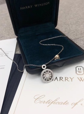 harrywinston满钻项链