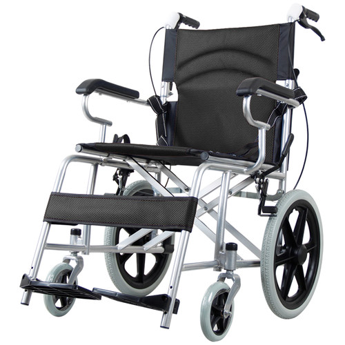 轮椅折叠轻便小型老人专用旅行简易便携式残疾老年人助行器代步车-图3