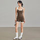Arashi pattern jumpsuit seamless European and American yoga clothing with chest pad