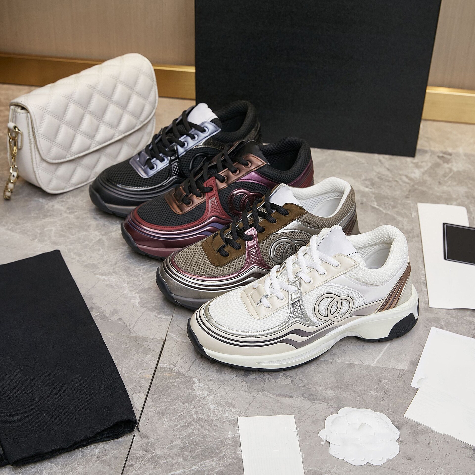 2026春季小香风银角大王休闲网面运动鞋女厚底增高透气老爹鞋女鞋,淘宝优惠券,粉丝福利购,淘宝优惠卷