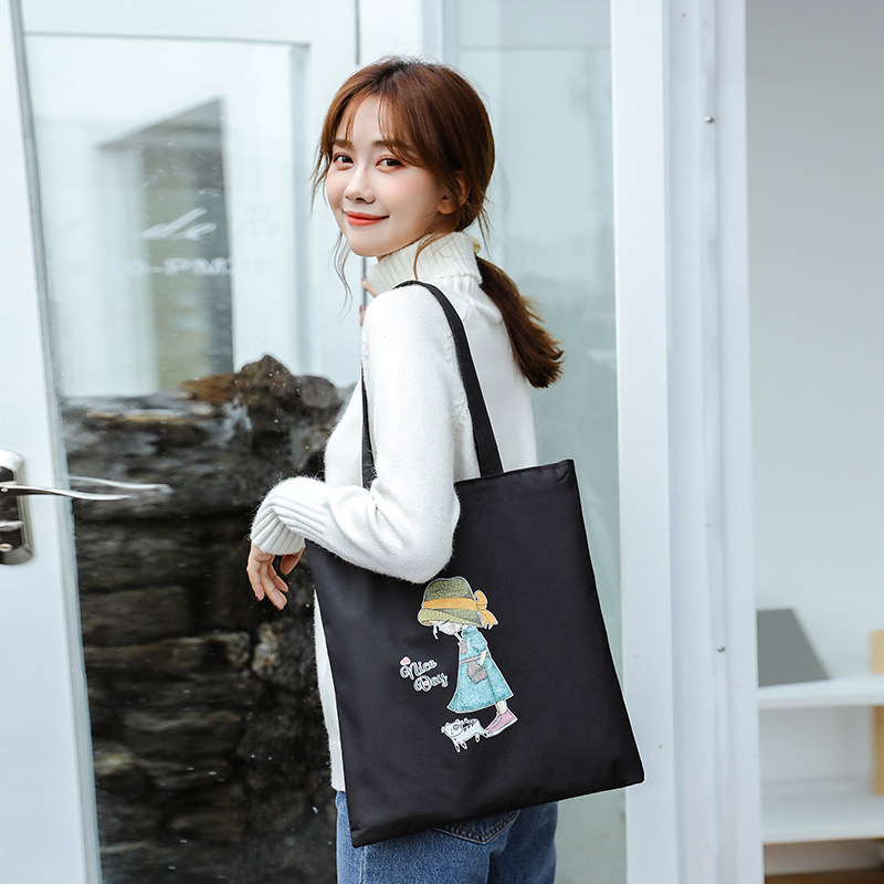 帆布包女大容量斜挎布袋包单肩包 umitbenan女士包袋