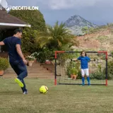 Decathlon футбольные ворота рамка детская домашняя портативная футбольная сетка тимбилдинг школьная спортивная рамка для мяча для родителей и детей CST1