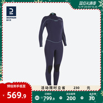 Dickom Warm Bathing Suit Surf Womens Diving Suit Anti-Chill Wet Coat Winter Swimming Jellyfish Jellyfish Sunbathing Suit IVL1