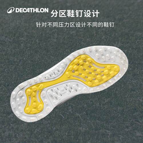 迪卡侬高尔夫球鞋透气男女网面休闲运动鞋有钉专业golf轻便CSR6 - 图2
