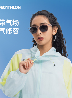 迪卡侬潮流方圆框太阳眼镜