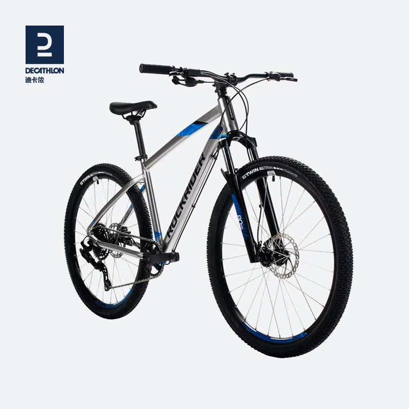迪卡侬st530山地车越野变9速油碟 迪卡侬山地自行车