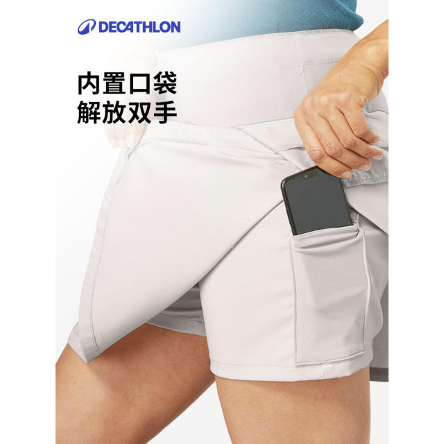 Decathlon ກາງແຈ້ງ A-line skirt 8554692 ມາພ້ອມສາຍ