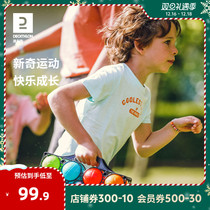 (new product) di Cannon Childrens Color Rolling Ball Plastic Toys Early Divine Instrumental Sports Parenting Puzzle OVTT