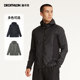 Decathlon waterproof running jacket Men's spring windproof and fast -moving outdoor charge jacket cardigan trench coat sax1