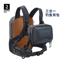 Dikannon Luaya Pack Multi-functional pack Backpack Fishing Inclined Satchel Fishing Gear Rod Wrap Fishing Containing Bag OVF