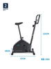 Decathlon dynamic exercise bike for home use indoor small