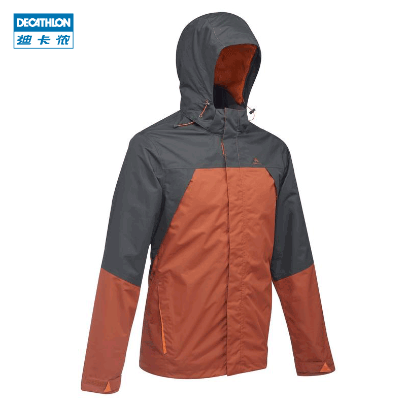 QUMH 运动外套防水登山服装 官方户外冲锋衣男薄款 迪卡侬 QUMH 运动外套防水登山服装 官方户外冲锋衣男薄款 迪卡侬