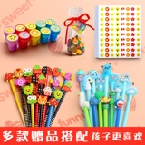 Мультяшная книга, маленький ноутбук, портативная награда для школьников, канцтовары, детский милый блокнот, подарок на день рождения, оптовые продажи