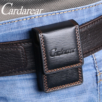 Tennen original loaded with sound lighter universal cow leather handmade wearing male lighter leather leather sheath hanging waist cover