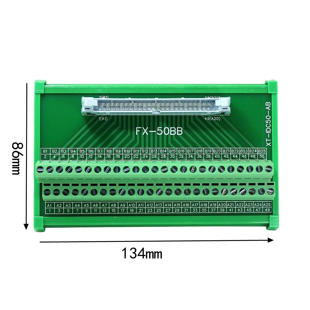 发那科Fanuc 50芯分线器 数控机床电缆线端子板模块 FX-50BB 电线 - 图1