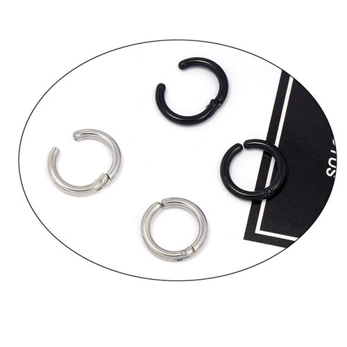 酷帅无耳洞耳夹男耳圈潮流个性男款耳环免打孔耳骨夹单只耳钉耳饰 - 图1