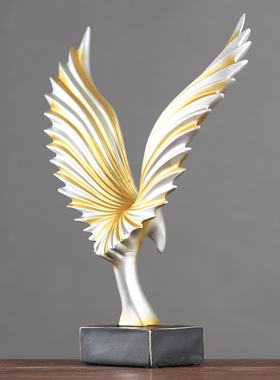 摆设北欧式风鸿图电视柜装饰品