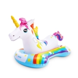 INTEX Водная разноцветная надувная игрушка для игр в воде, плавательный круг, снаряжение, единорог