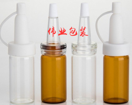 透明10ml玻璃瓶西林瓶青霉素干粉冻干瓶化工试验瓶圣诞节漂流瓶 - 图2