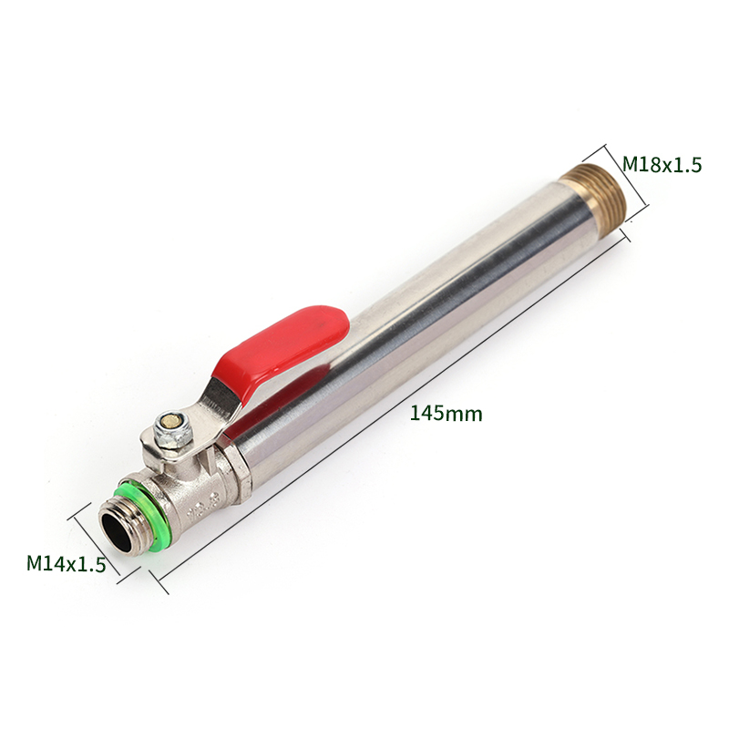 农用电动喷雾器打药机不锈钢手柄球阀门开关喷杆枪把手高压机动消