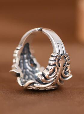 复古做旧人嘻哈常青藤金色十字花