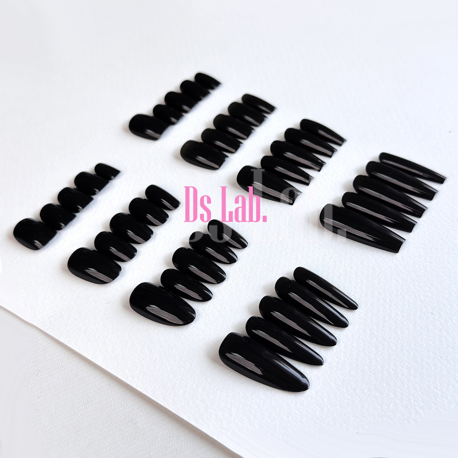 俄式极简美甲 极薄建构穿戴甲 纯色超显白单色极黑特黑甲油胶贴片,淘宝优惠券,粉丝福利购,淘宝优惠卷