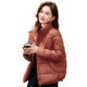 Fashionable warm stand collar down jacket for women 2025