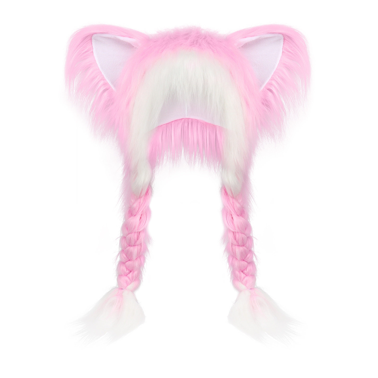 毛绒 furui小众二次元猫耳兽耳动漫亚文化炸毛y2k头套帽子现货,淘宝优惠券,粉丝福利购,淘宝优惠卷