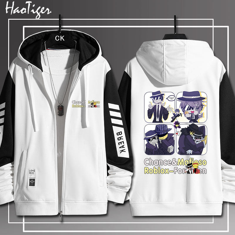 Forsaken被遗忘的游戏周边二次元开衫拉链卫衣秋冬青少年上衣服潮 - 图0