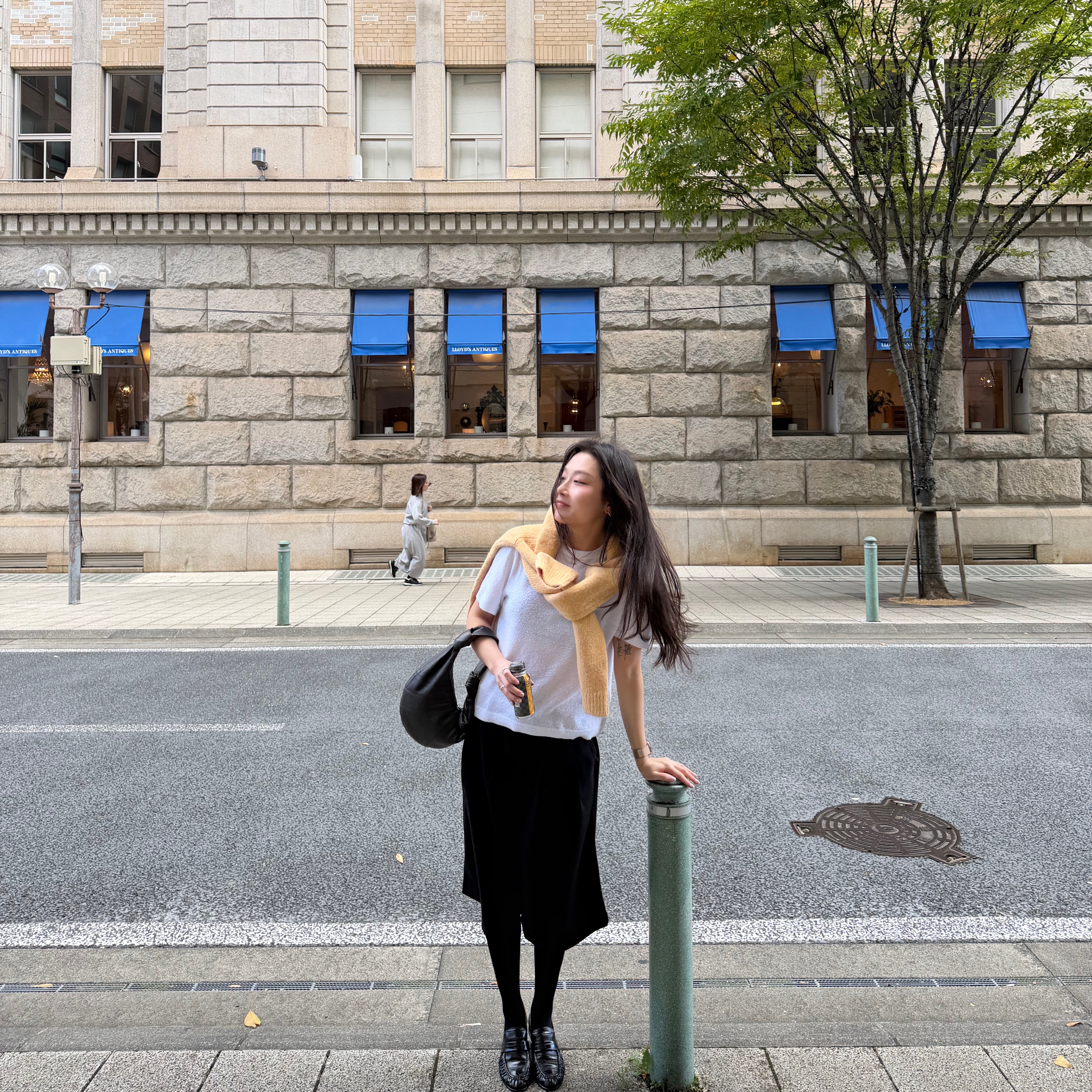 remerci 起球儿 进口GIZA棉纱特殊手工拉毛秋冬短袖长袖tee - 图2