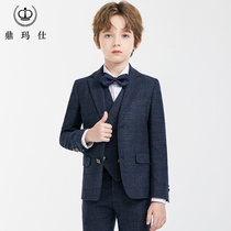 Childrens suits suit boy handsome qi Yinglun Little West clothes flower gowns The CUHK Tong Piano Performance Comes Out of Spring and Autumn