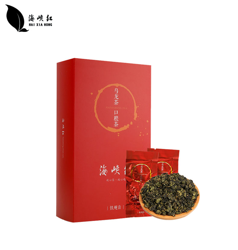 海峡红正味铁观音茶叶正炒清香型新茶兰花香乌龙茶礼盒装250g