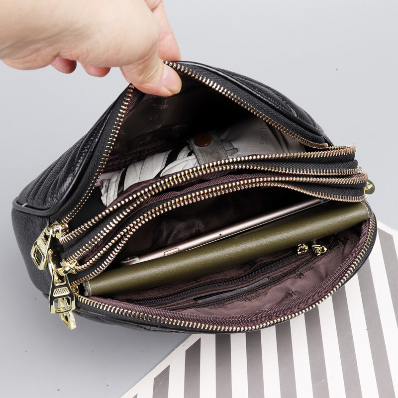 包包女夏2025新款潮牛皮小方包时尚百搭软皮斜挎包女多层真皮小包,淘宝优惠券,粉丝福利购,淘宝优惠卷