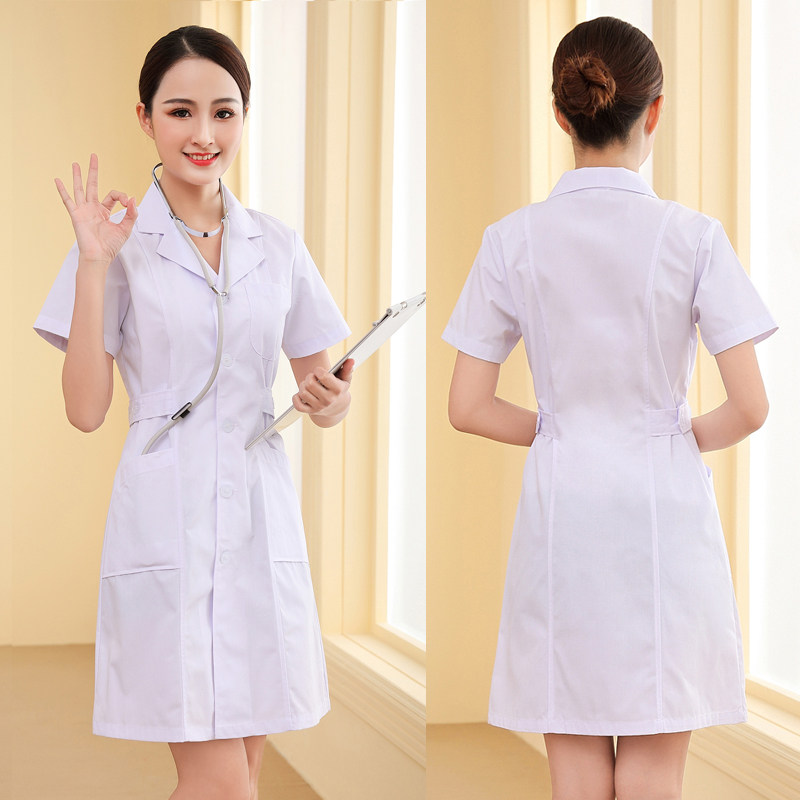 长袖薄款短袖实验室大学生白大褂 drrmvv淡摹医护制服
