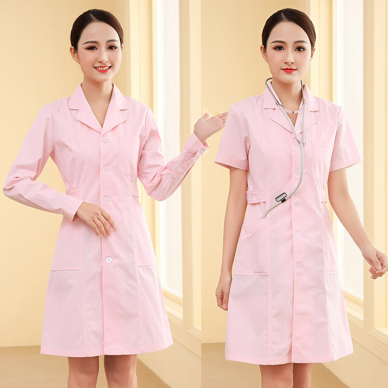 长袖薄款短袖实验室大学生白大褂 drrmvv淡摹医护制服